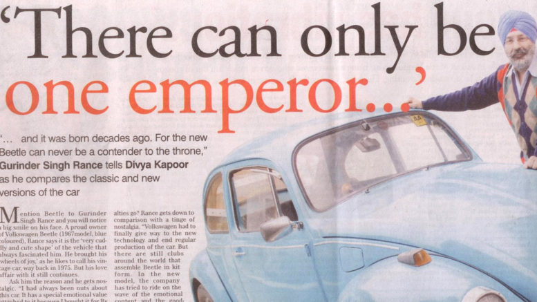 Gurinder Singh Rance tells Divya Kapoor as he compares the classic and new versions of the car